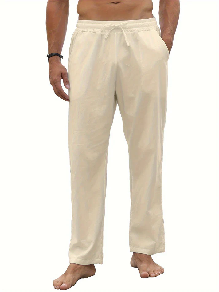 Axel® | Classic Linen Summer Trousers - Image 3
