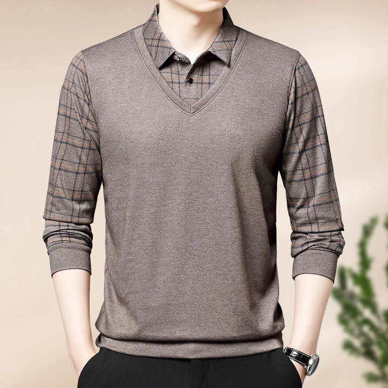 Axel® | Two-piece style long-sleeved top for men - Image 2