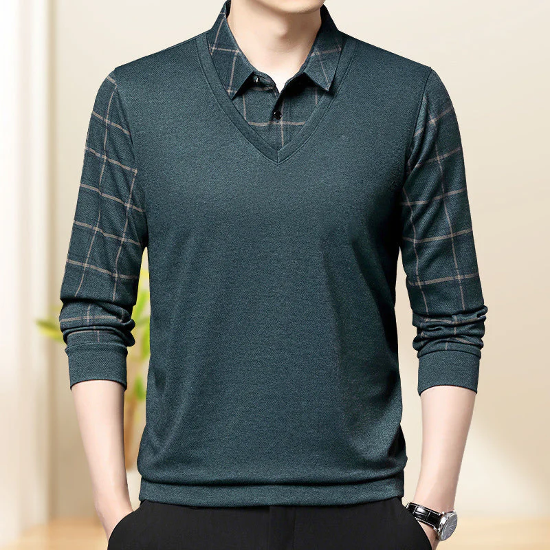 Axel® | Two-piece style long-sleeved top for men - Image 3