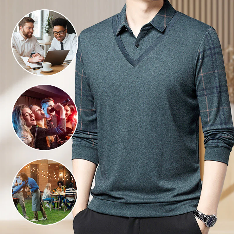 Axel® | Two-piece style long-sleeved top for men - Image 5