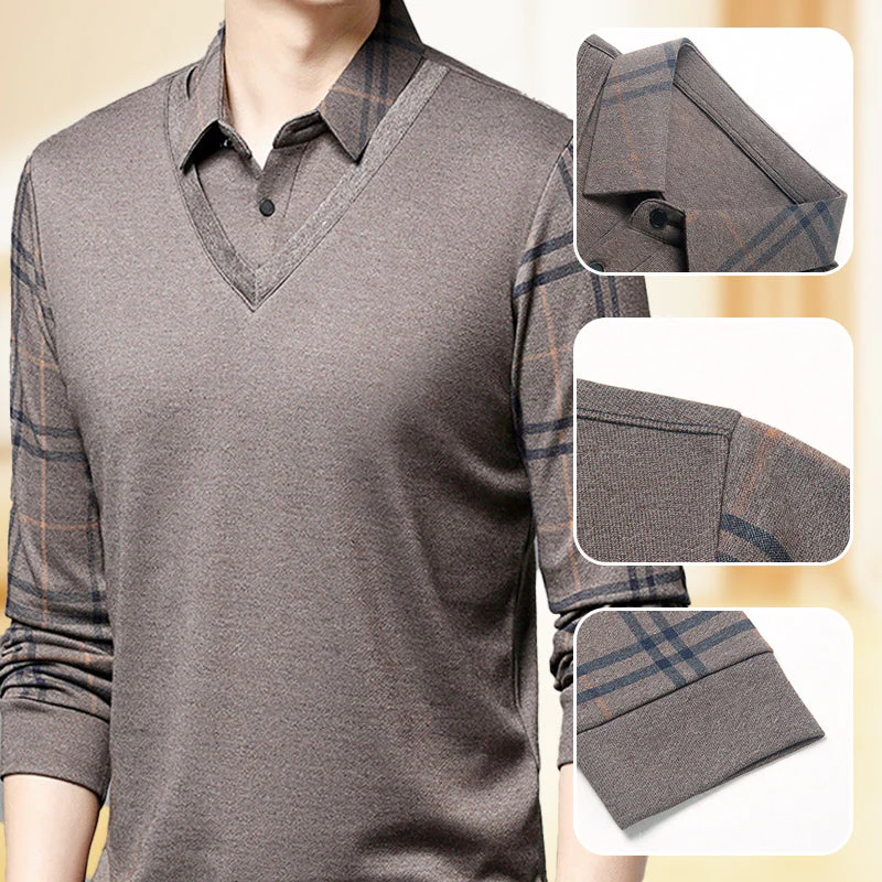 Axel® | Two-piece style long-sleeved top for men - Image 6
