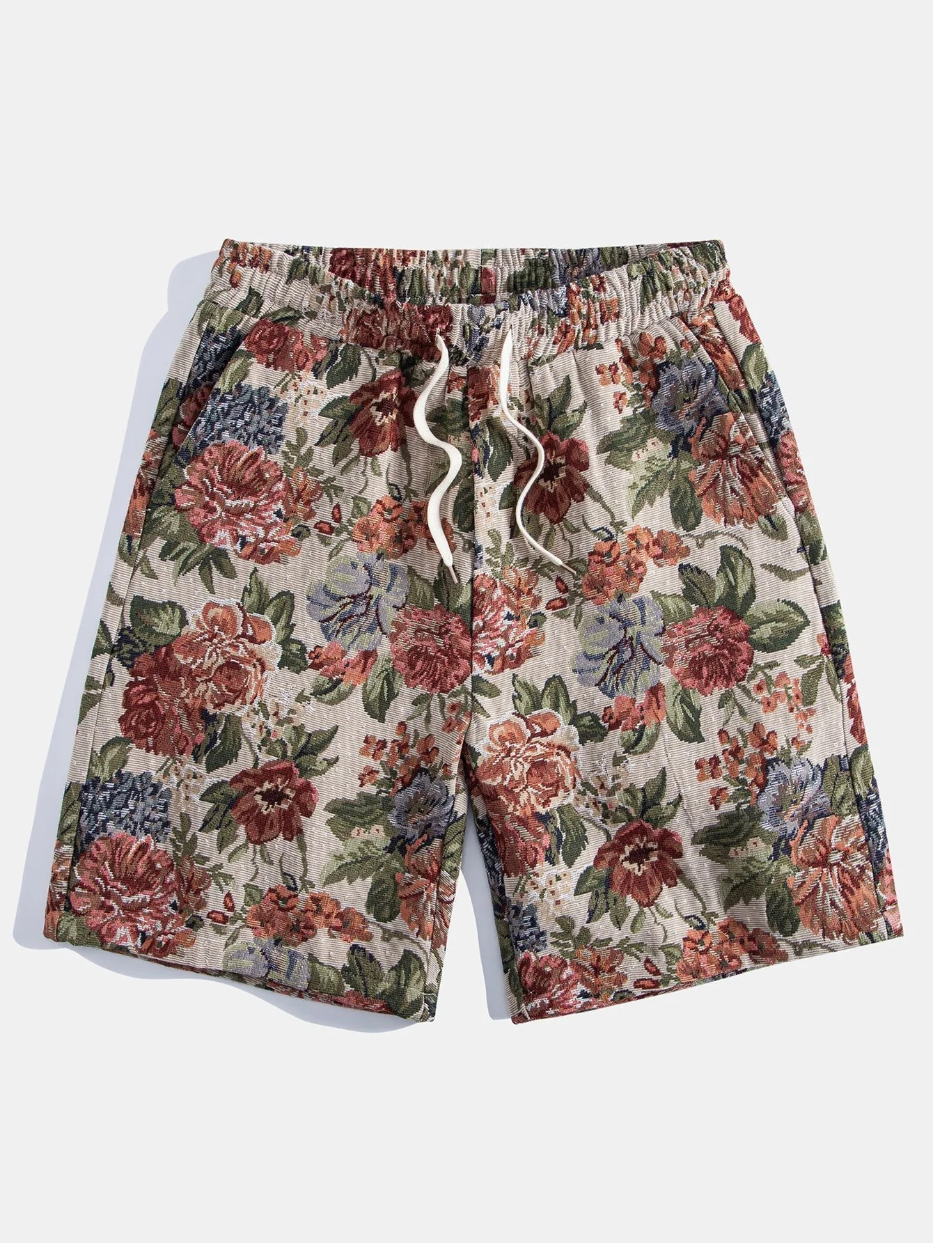 Axl® | Floral Jacquard Shorts - Image 2