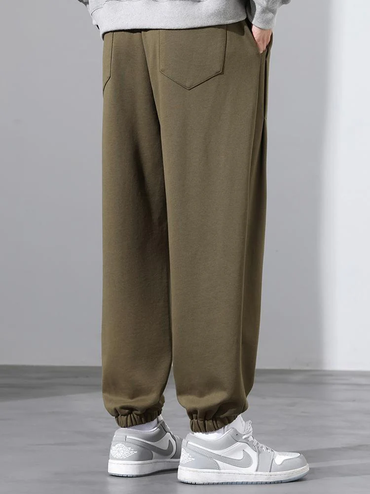 Ayham® | Drawstring Cotton Jogging Pants - Image 6