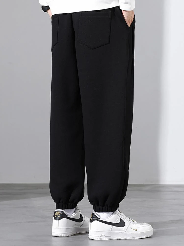 Ayham® | Drawstring Cotton Jogging Pants - Image 9