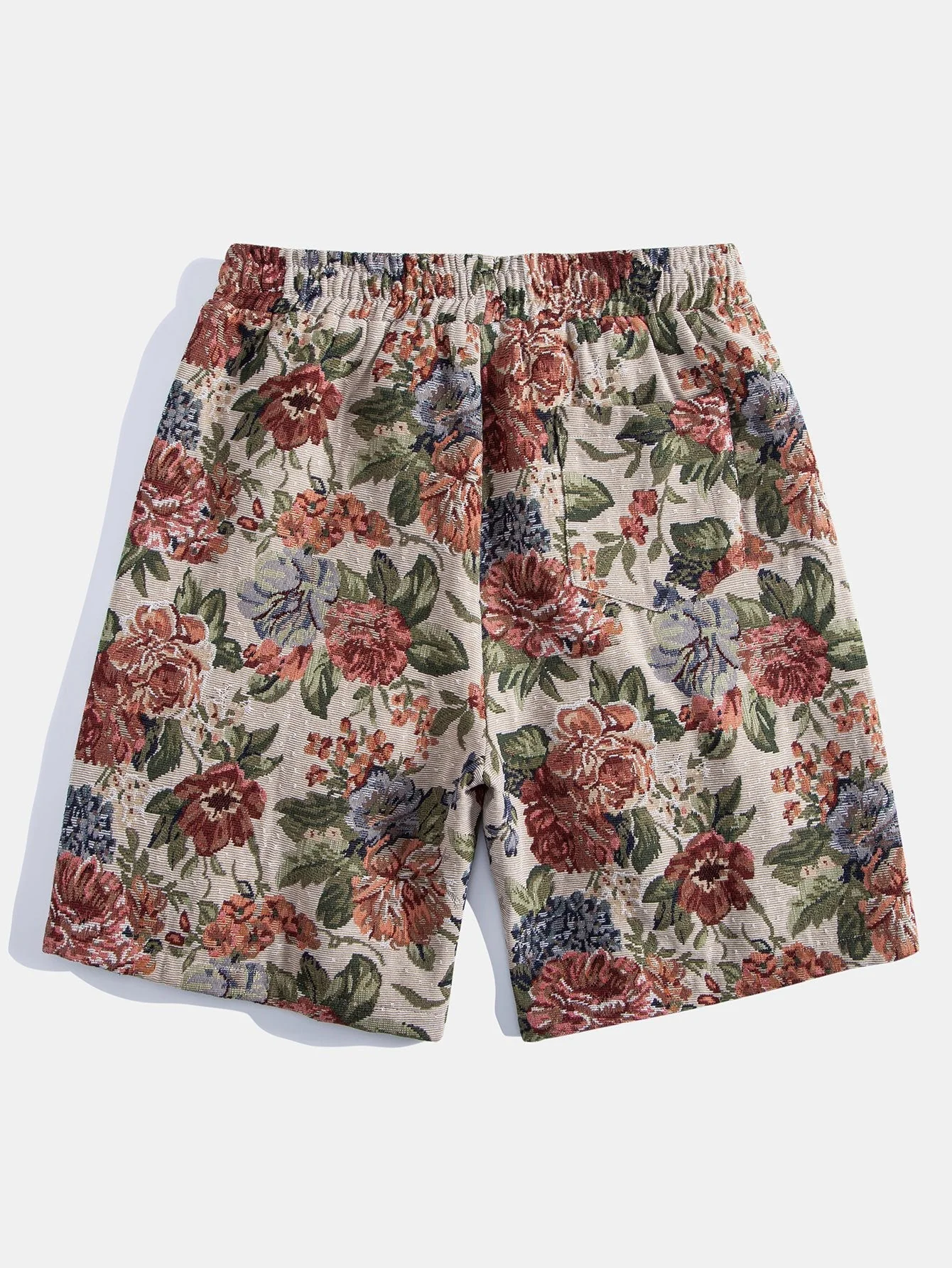 Aymon® | Floral Jacquard Shorts - Image 2
