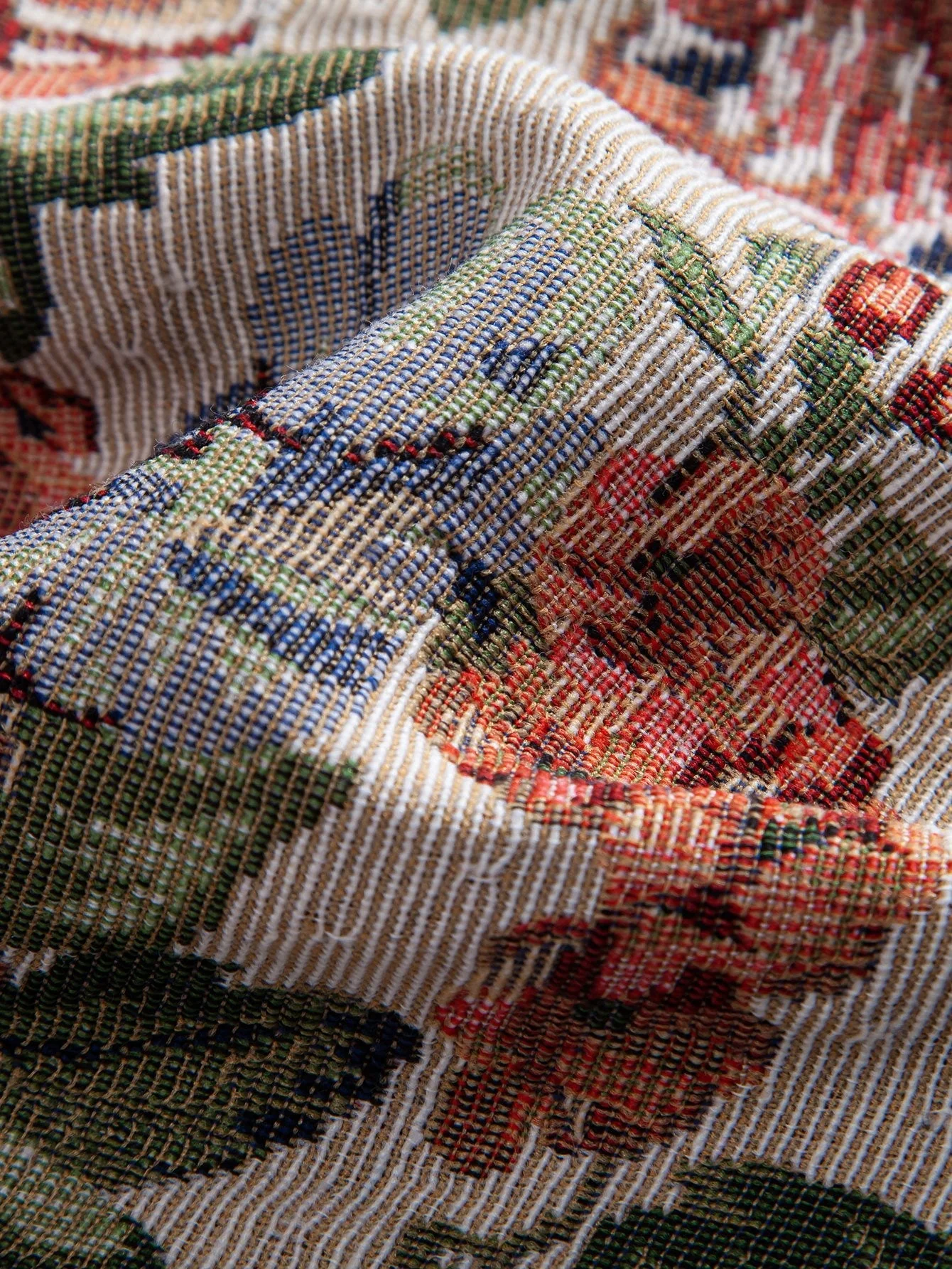 Aymon® | Floral Jacquard Shorts - Image 5