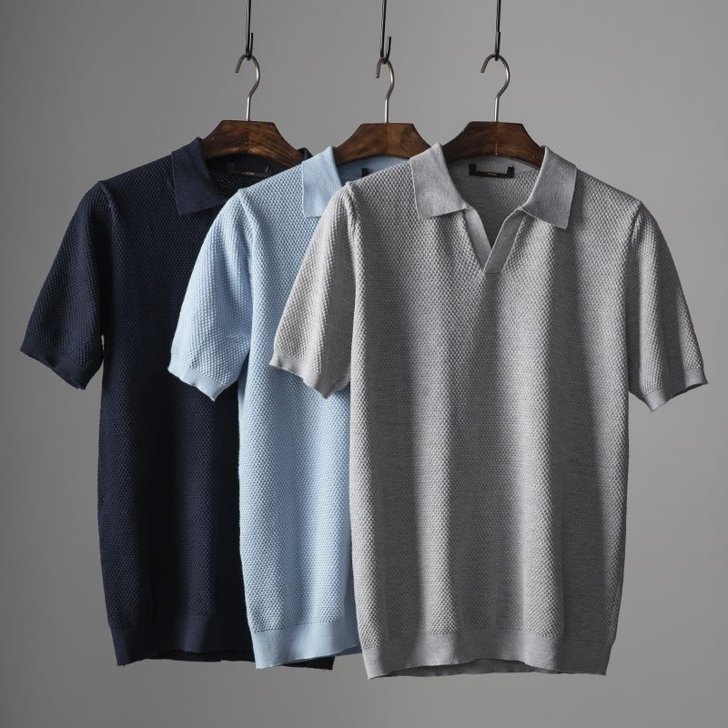 Azael® | Knitted Polo Shirt - Image 6