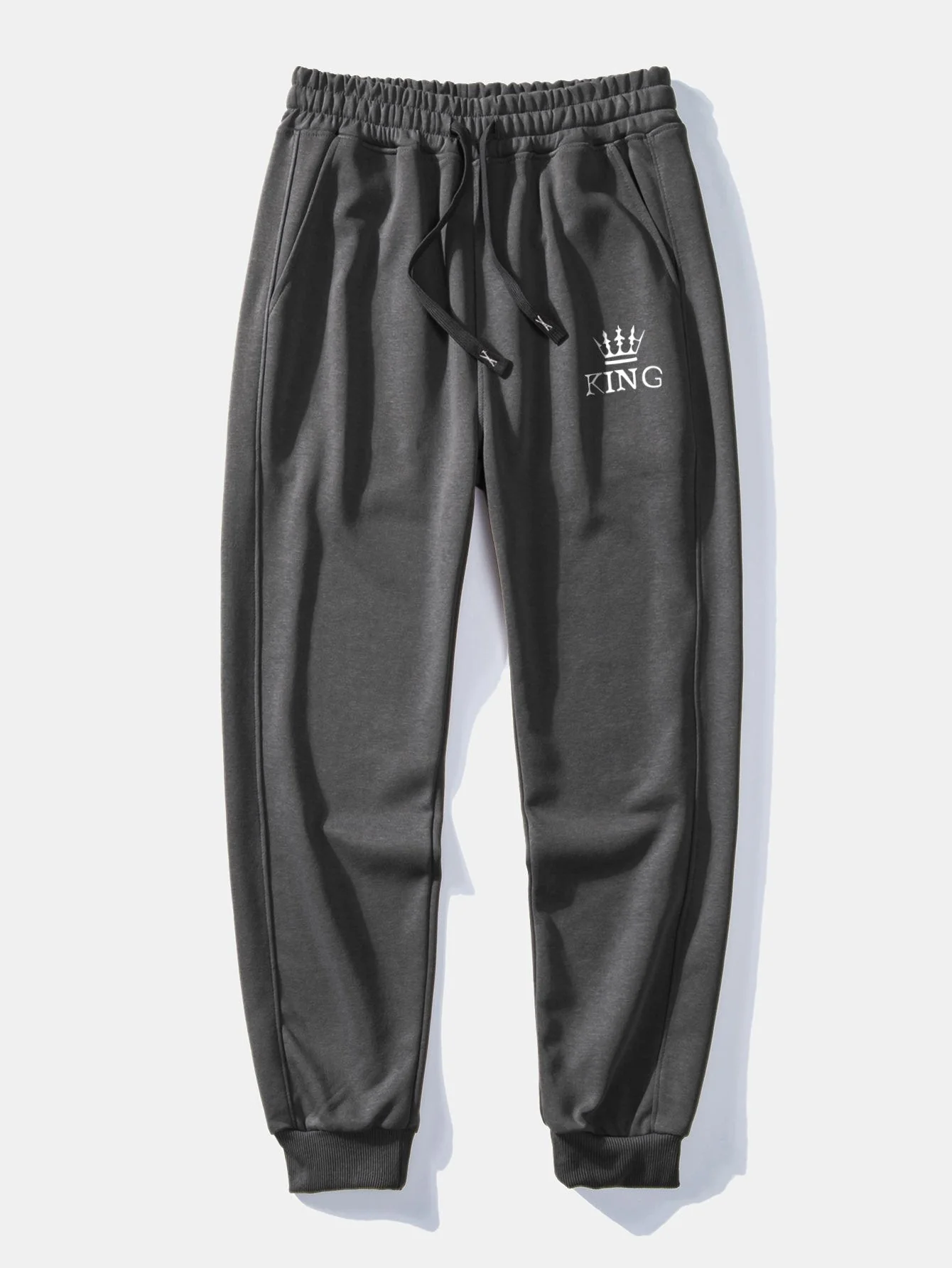 Azeem® | King Crown Print Jogging Pants - Image 2