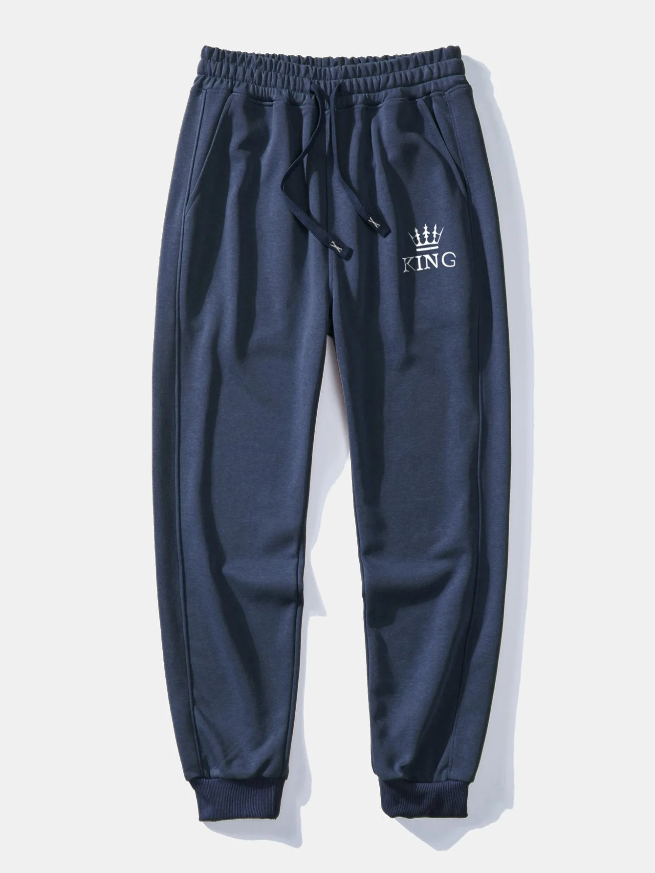Azeem® | King Crown Print Jogging Pants - Image 4