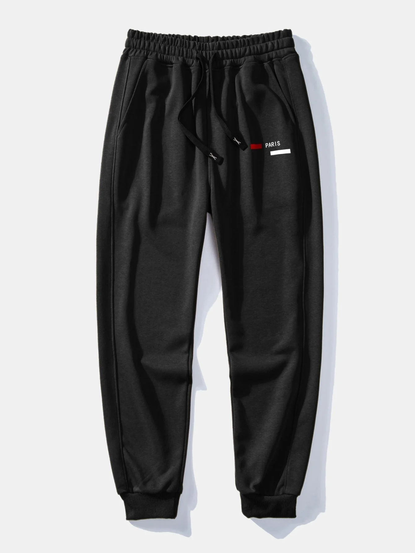 Aziz® | Paris Stripe Print Jogging Pants - Image 2
