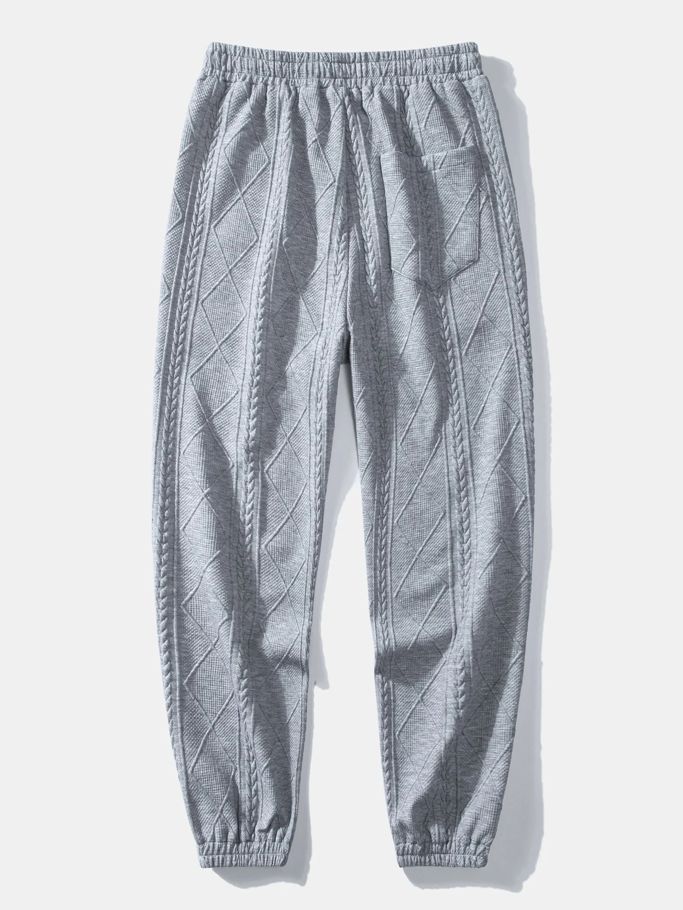 Azzedine® | Geometric Jacquard Jogger Pants - Image 6