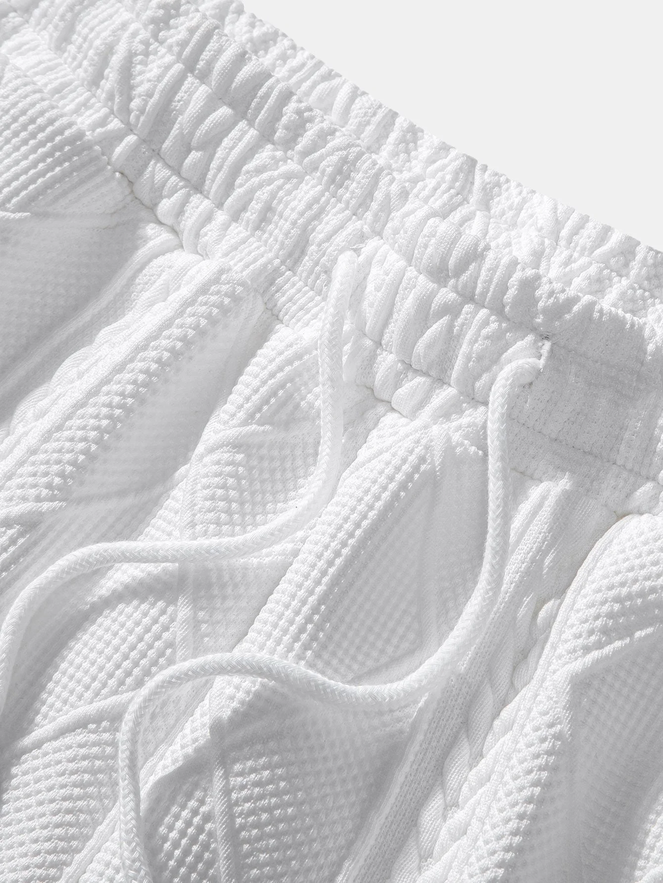 Azzedine® | Geometric Jacquard Jogger Pants - Image 7
