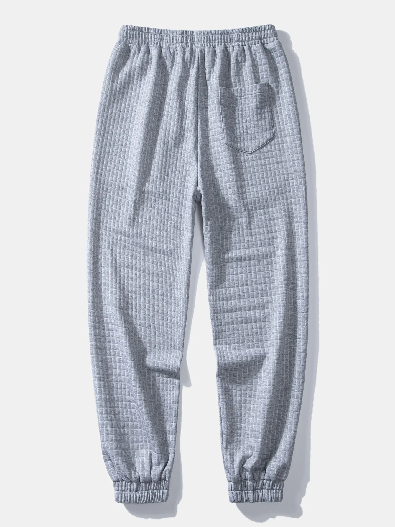 Baako® | Drawstring Waffle Jogger Pants - Image 2