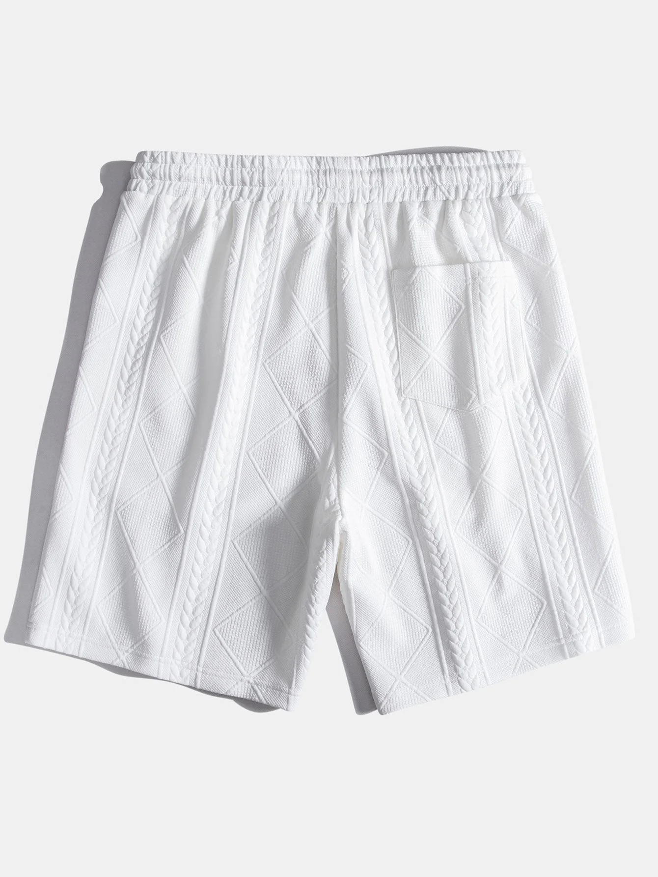 Badger® | 3 Pieces Geometric Jacquard Drawstring Shorts - Image 5