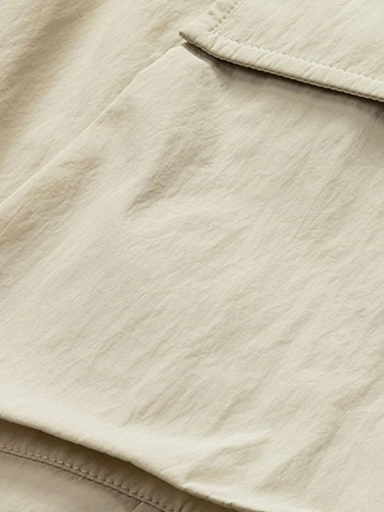Baelem® | Drawstring Hem Cargo Shorts - Image 12
