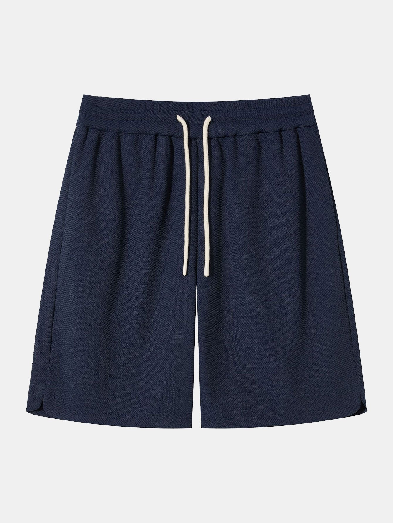 Bahiyyih® | Loose Fit Drawstring Waffle Shorts - Image 3
