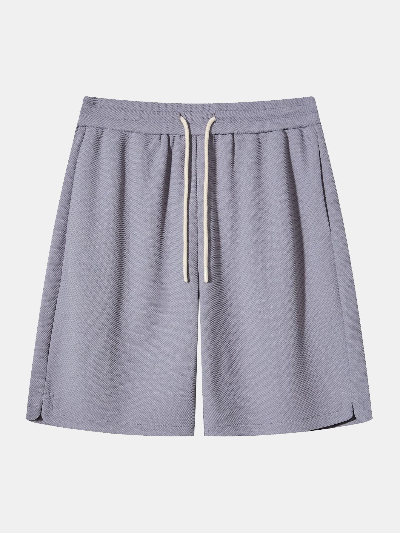 Bahiyyih® | Loose Fit Drawstring Waffle Shorts - Image 4