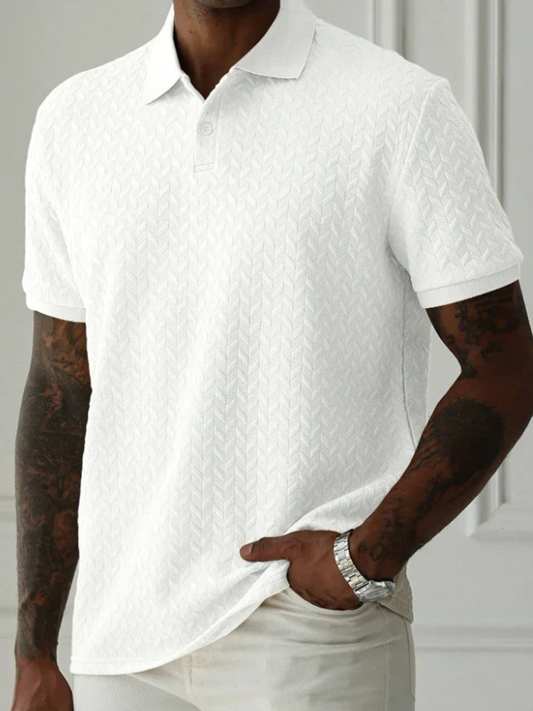 Bailey® | Casual Textured Polo - Image 3
