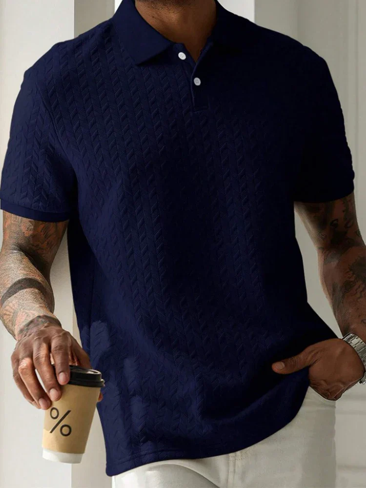 Bailey® | Casual Textured Polo - Image 6
