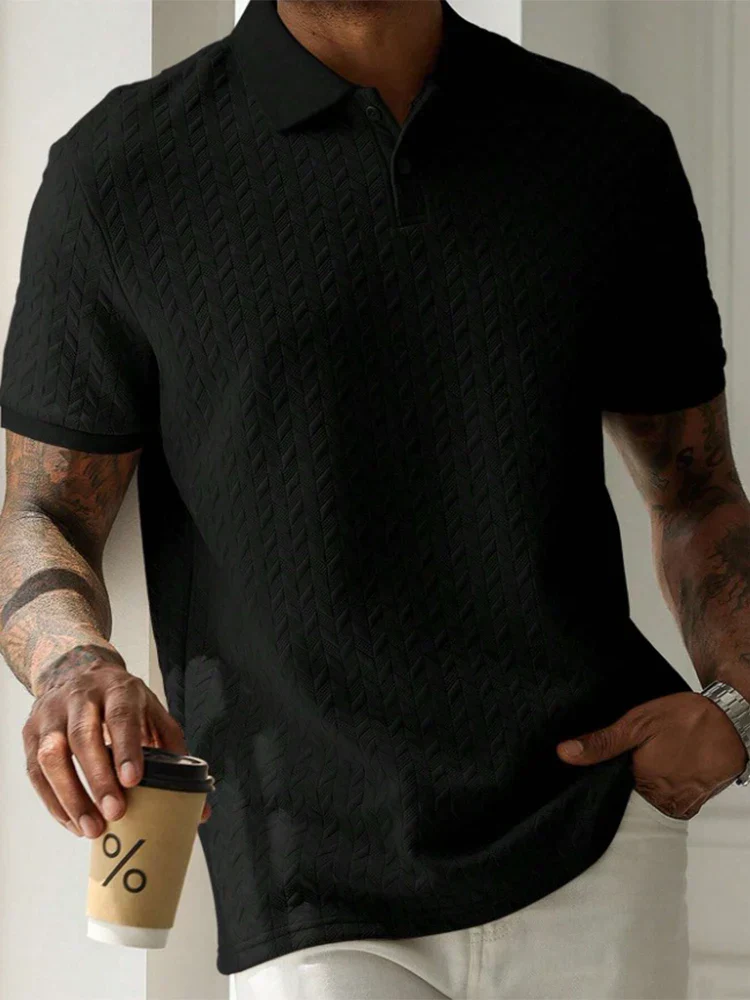 Bailey® | Casual Textured Polo - Image 8