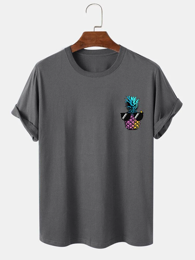 Bailey® | Pineapple With Sunglasses Print T-Shirt - Image 12