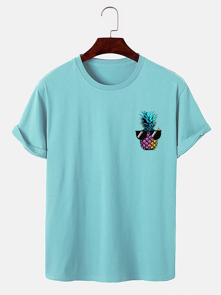 Bailey® | Pineapple With Sunglasses Print T-Shirt - Image 8