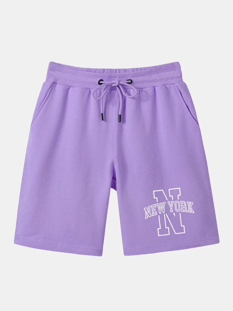 Bajzath® | New York Print Mid Length Shorts - Image 5