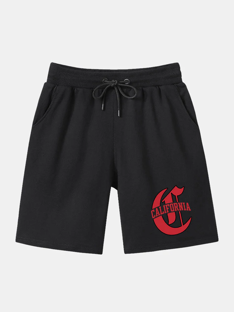 Bakari® | California Print Mid Length Shorts - Image 2