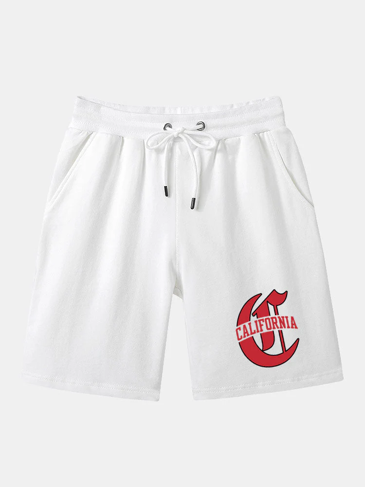 Bakari® | California Print Mid Length Shorts - Image 3