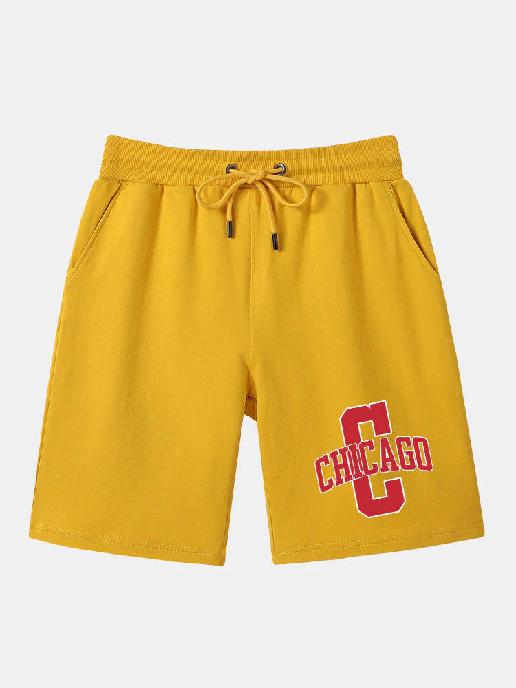 Baker® | Chicago Print Mid Length Shorts - Image 5