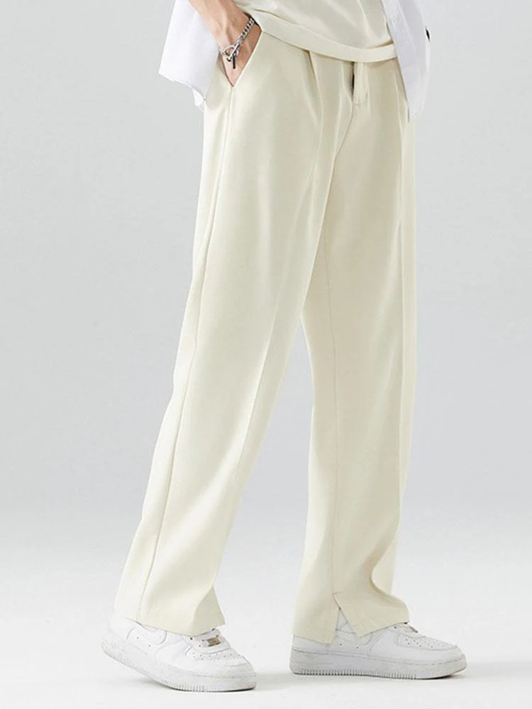 Baladeva® | Slit Hem Pleated Trousers - Image 10