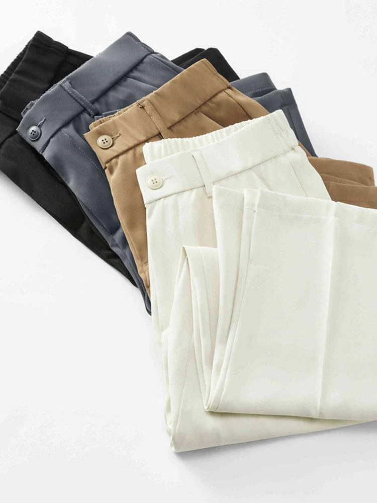 Baladeva® | Slit Hem Pleated Trousers - Image 11