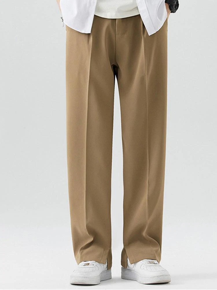 Baladeva® | Slit Hem Pleated Trousers - Image 2