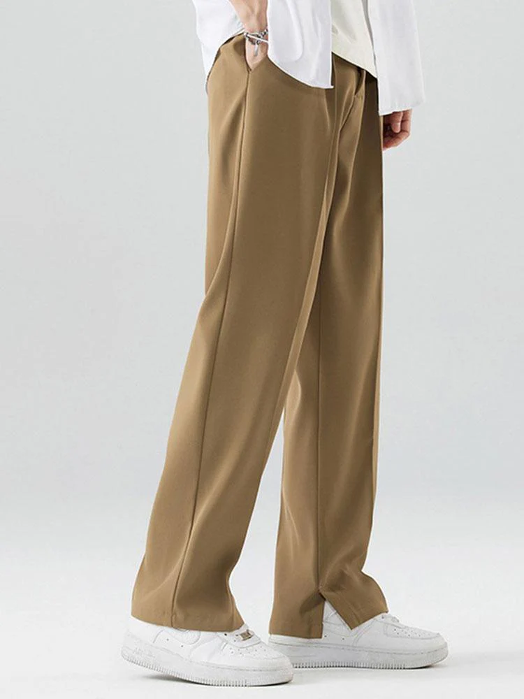 Baladeva® | Slit Hem Pleated Trousers - Image 3