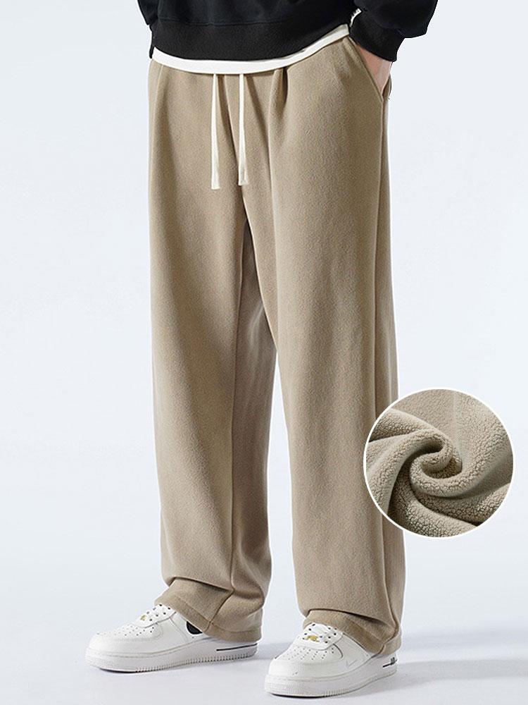 Balkrishna® | 3 Pieces Polar Fleece Loose Fit Straight Leg Pants - Image 2