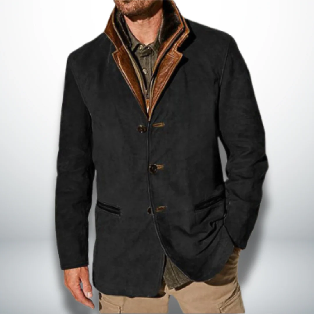 Baltasar® | Vintage effect men's jacket - Image 4