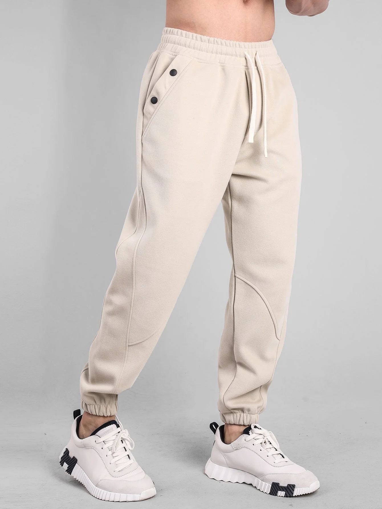 Balthassar® | Button Pocket Jogger Pants - Image 5