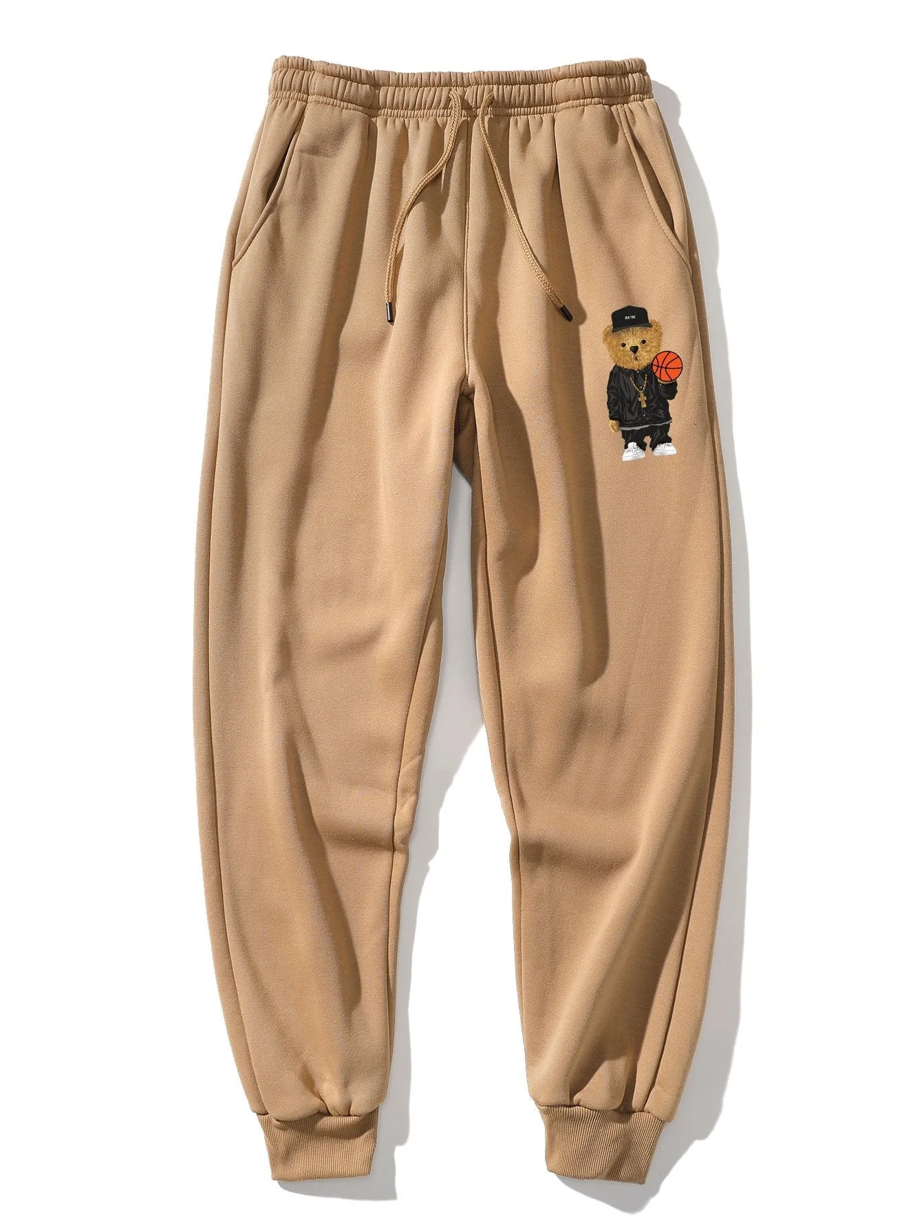 Bancroft® | Basketball Bear Print Jogger Pants - Image 2