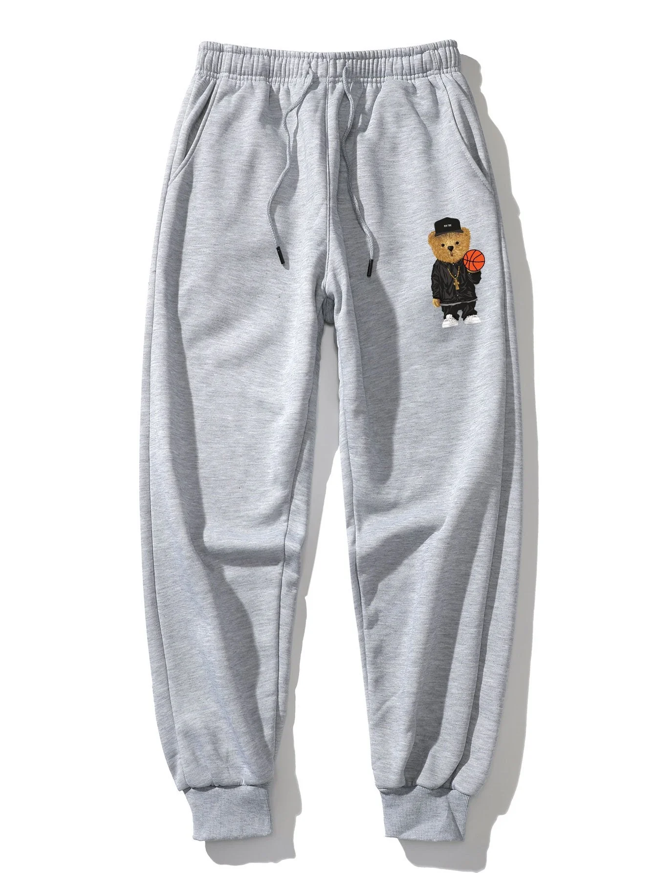 Bancroft® | Basketball Bear Print Jogger Pants - Image 3