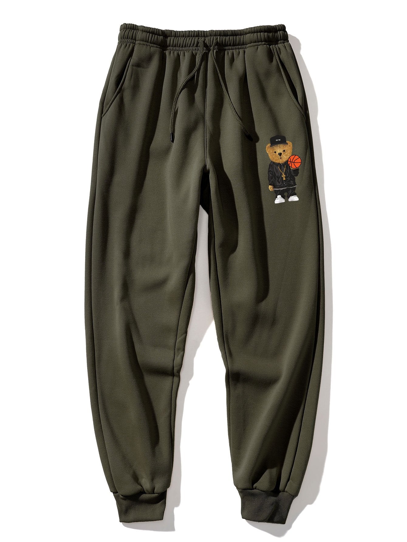 Bancroft® | Basketball Bear Print Jogger Pants - Image 6