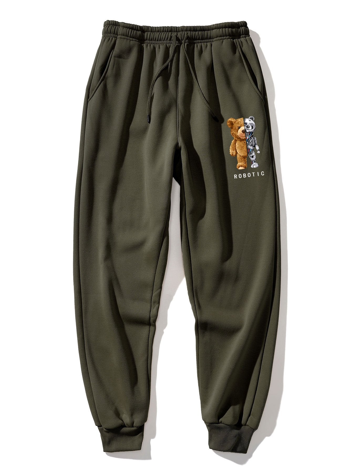 Bandele® | Robot Bear Print Jogger Pants - Image 3