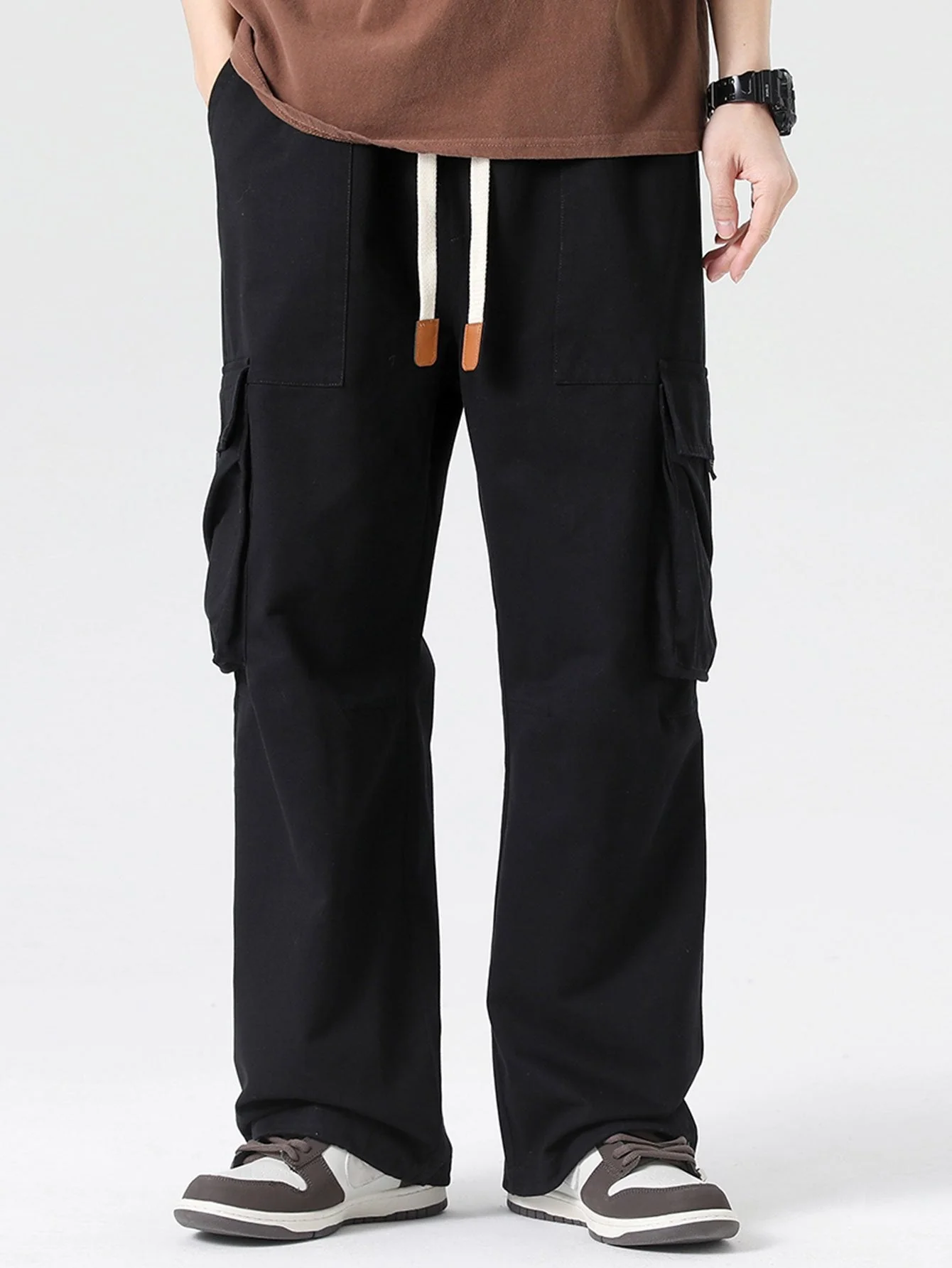 Bandon® | Elastic Drawstring Cuff Parachute Cargo Pants - Image 10