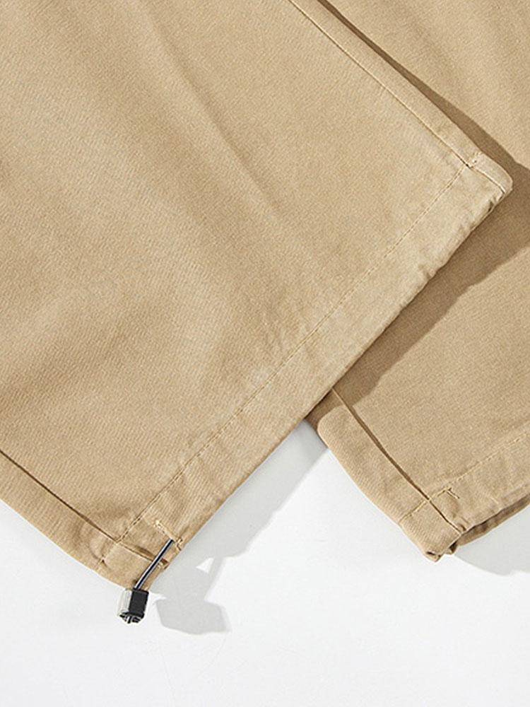 Bandon® | Elastic Drawstring Cuff Parachute Cargo Pants - Image 14