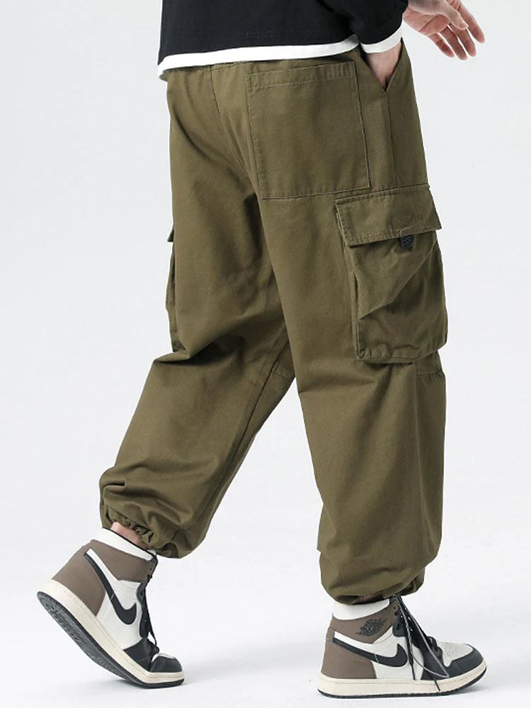Bandon® | Elastic Drawstring Cuff Parachute Cargo Pants - Image 5