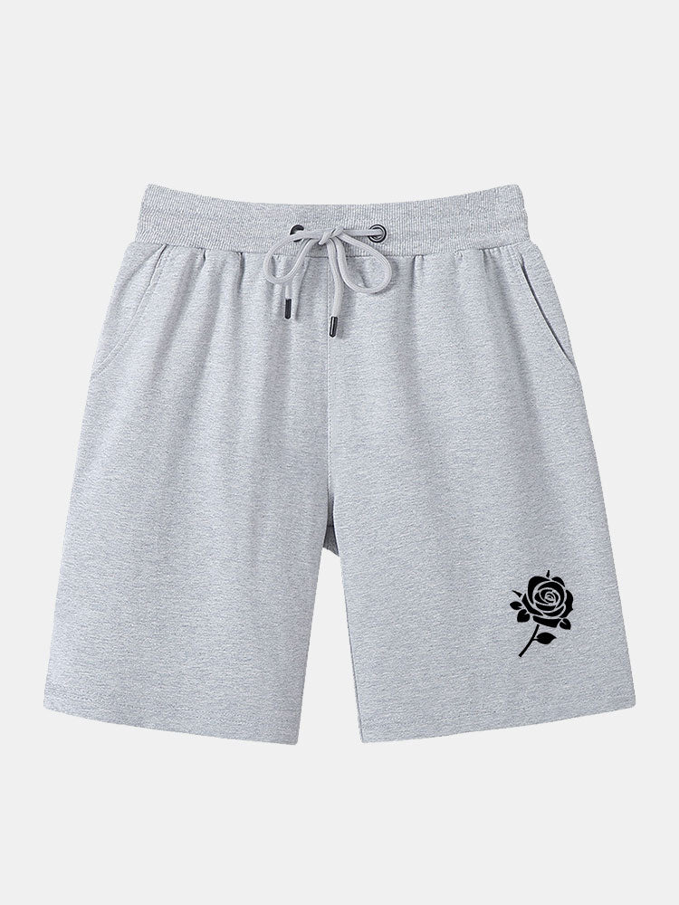 Bane® | Rose Print Mid Length Shorts - Image 3