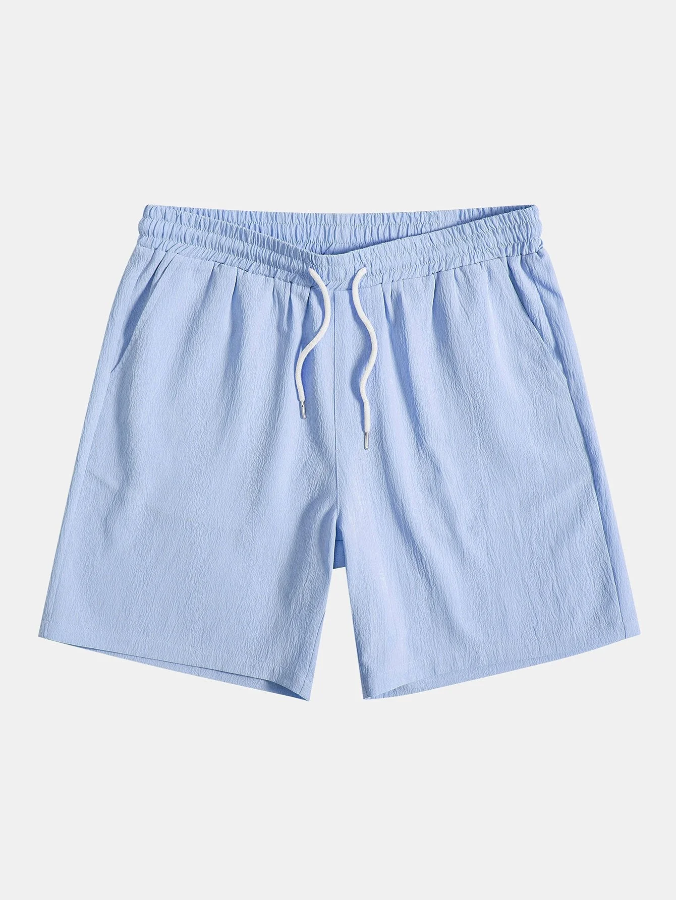 Baram® | Wrinkled Drawstring Shorts - Image 2