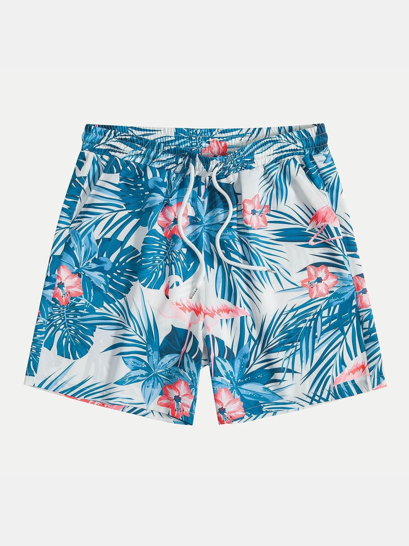 Baran® | Flamingo Print Shorts