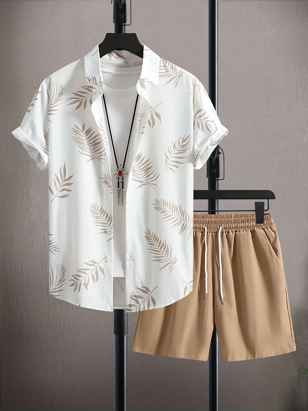 Barclay® | Tropical Beach Shirt & Shorts Set - Image 6