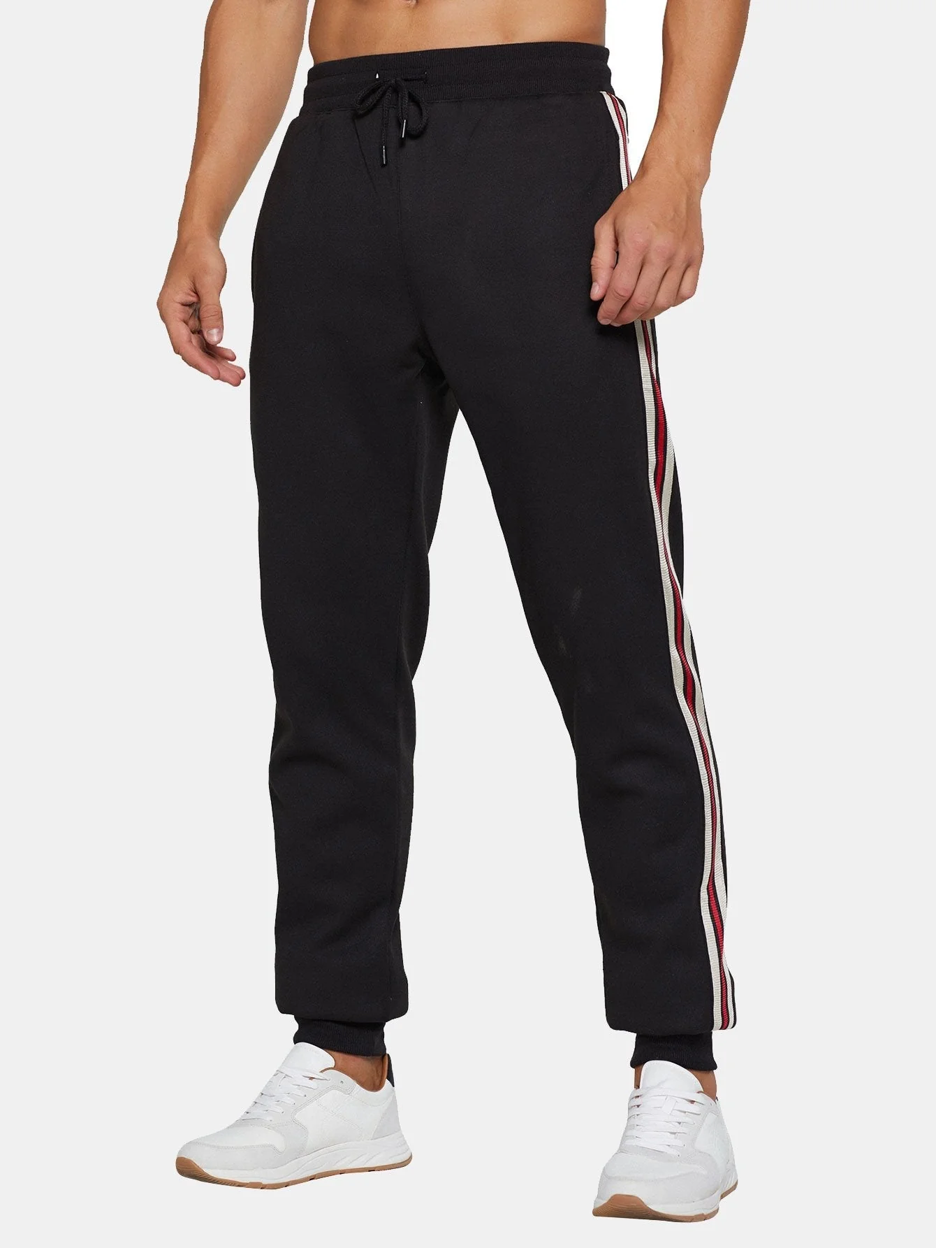 Bardolph® | Teddy Lined Side Stripe Joggers - Image 3