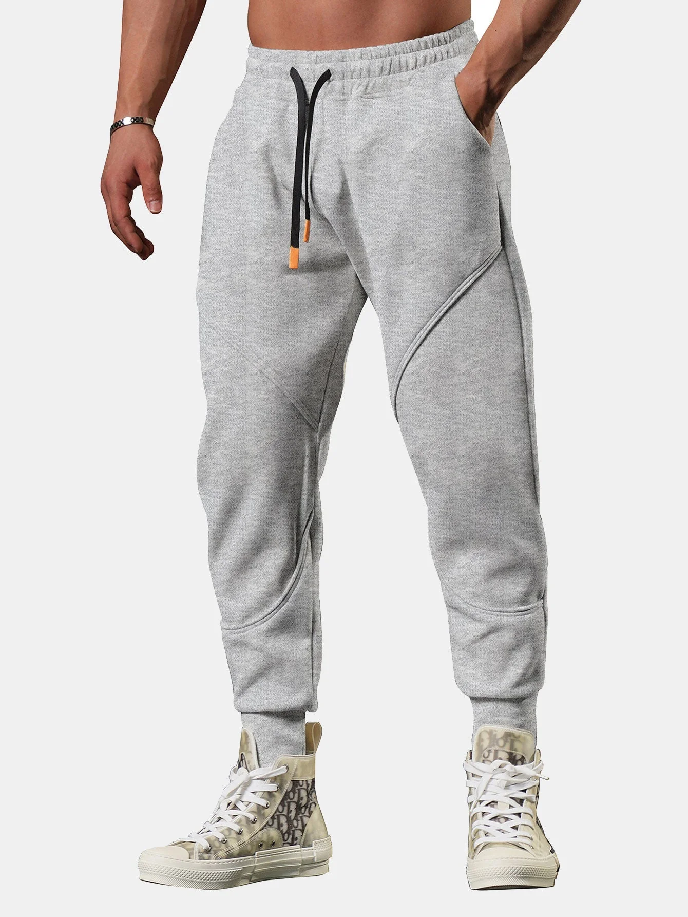 Bardou® | Man Split Cropped Joggers - Image 3